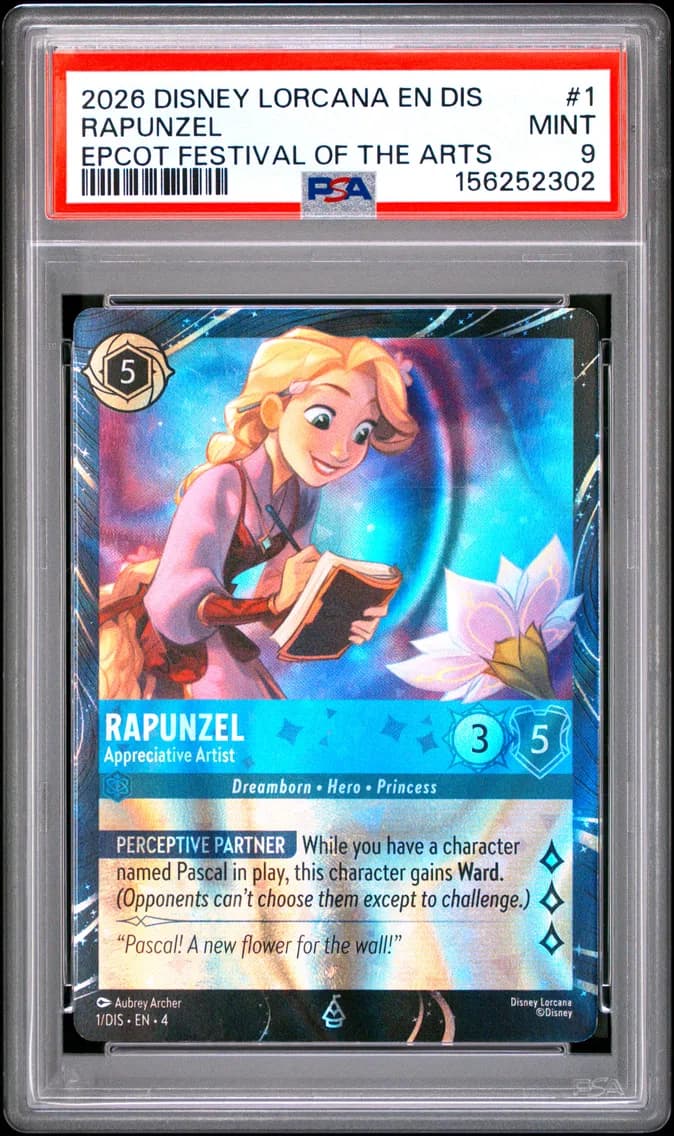 Rapunzel - Appreciative Artist, PSA 9