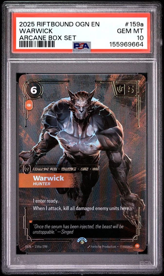 Warwick - Hunter, PSA 10