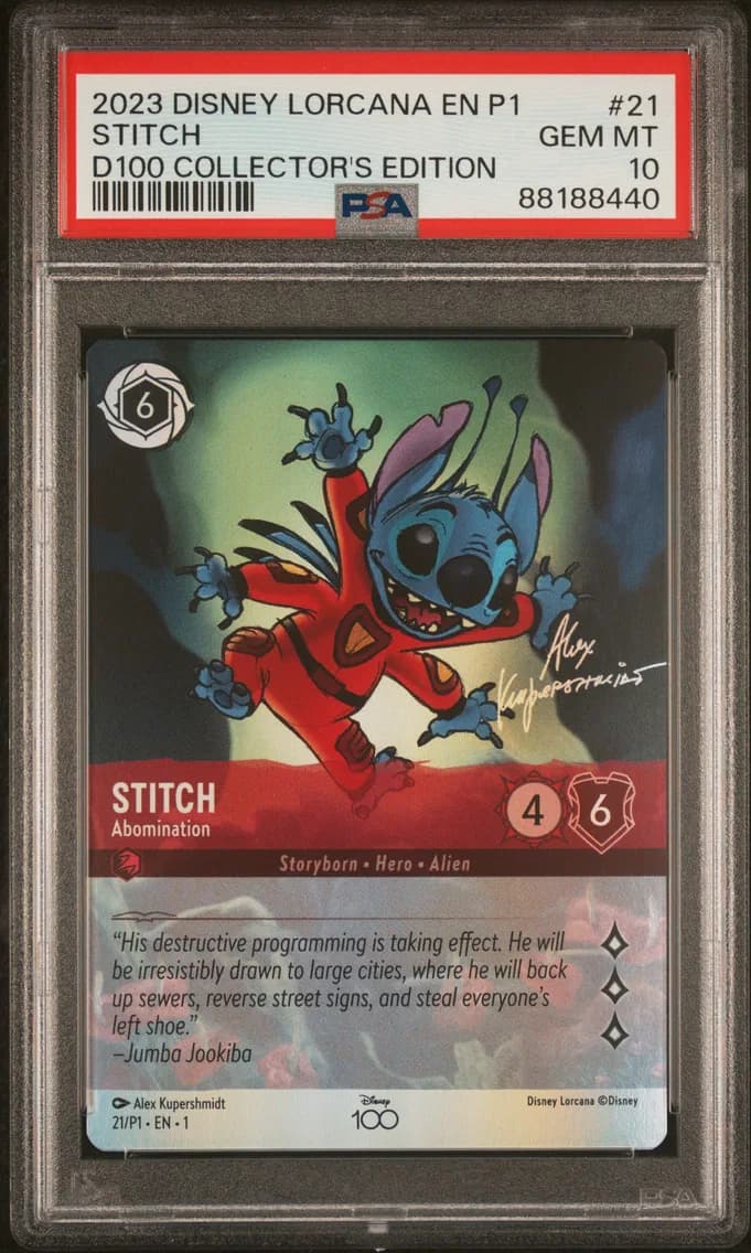 Stitch - Abomination, PSA 10