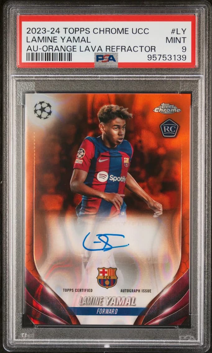 Lamine Yamal, PSA 9