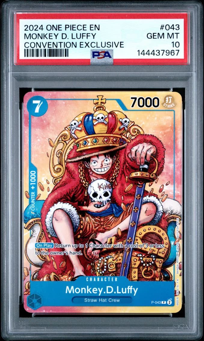 Monkey D. Luffy, PSA 10