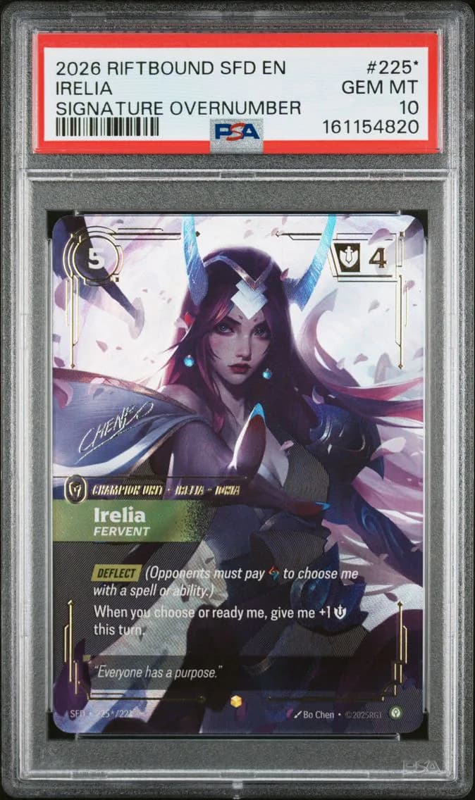Irelia - Fervent, PSA 10