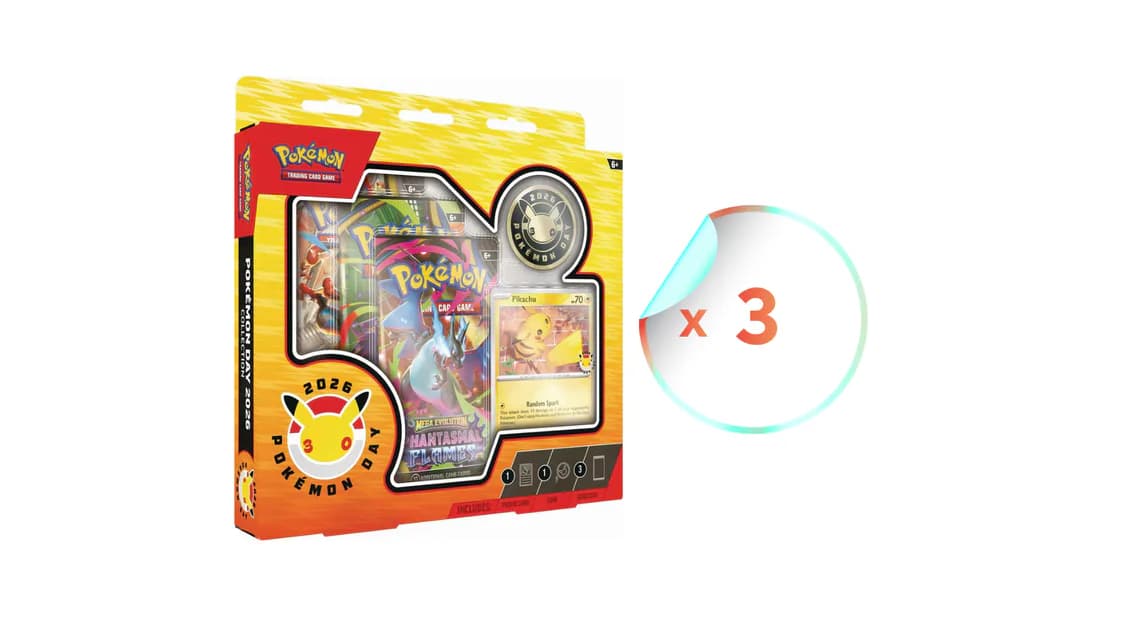x3 Pokemon Day 2026, 