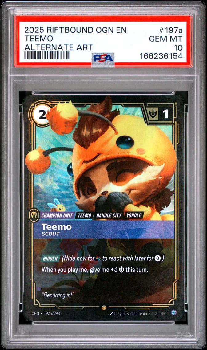 Teemo - Scout, PSA 10