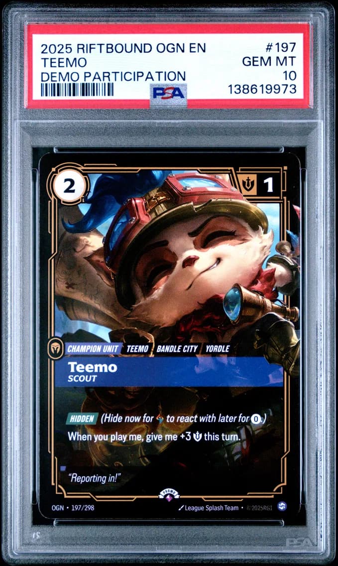 Teemo - Scout, PSA 10