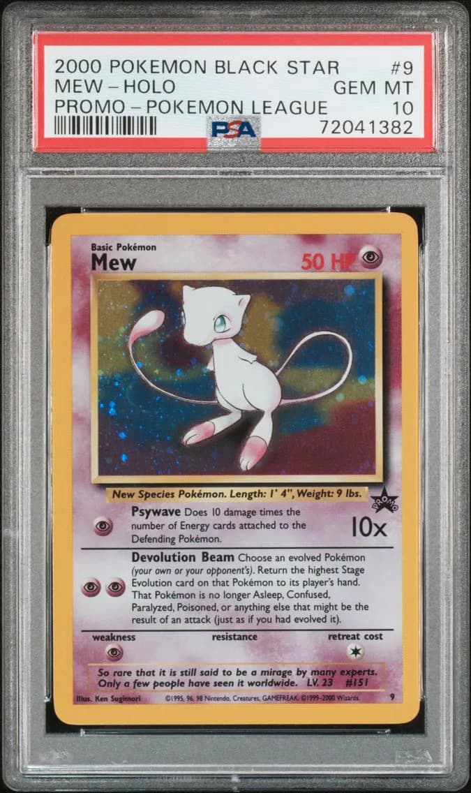 Mew-Holo, PSA 10