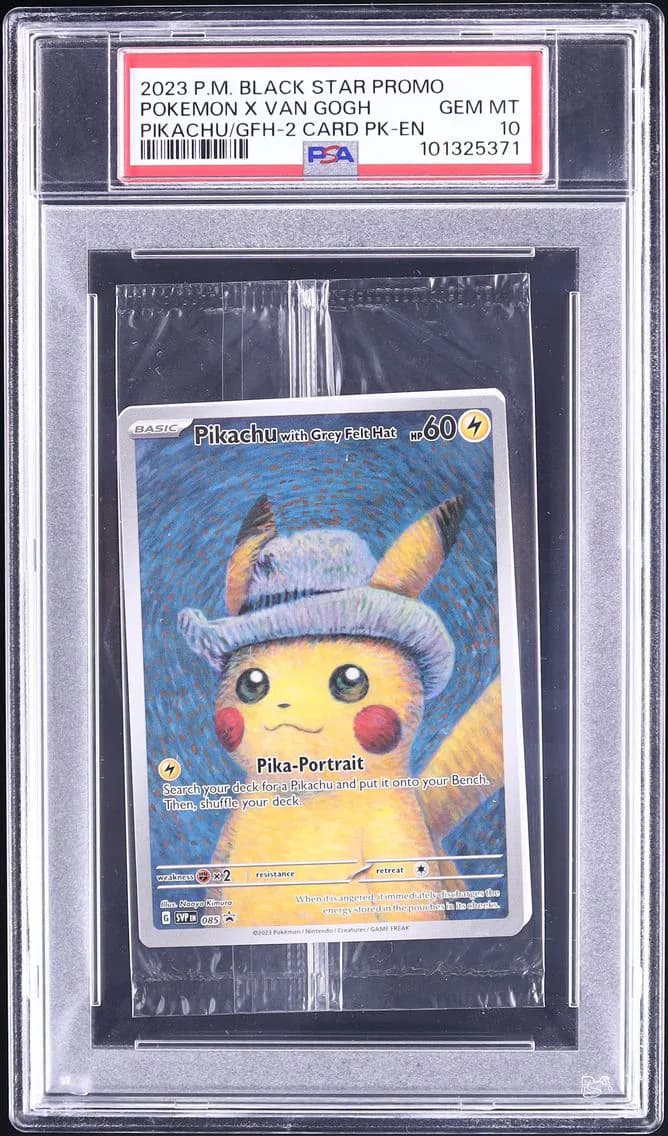 Pikachu With Grey Felt Hat, PSA 10