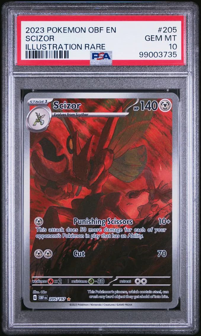 Scizor, PSA 10