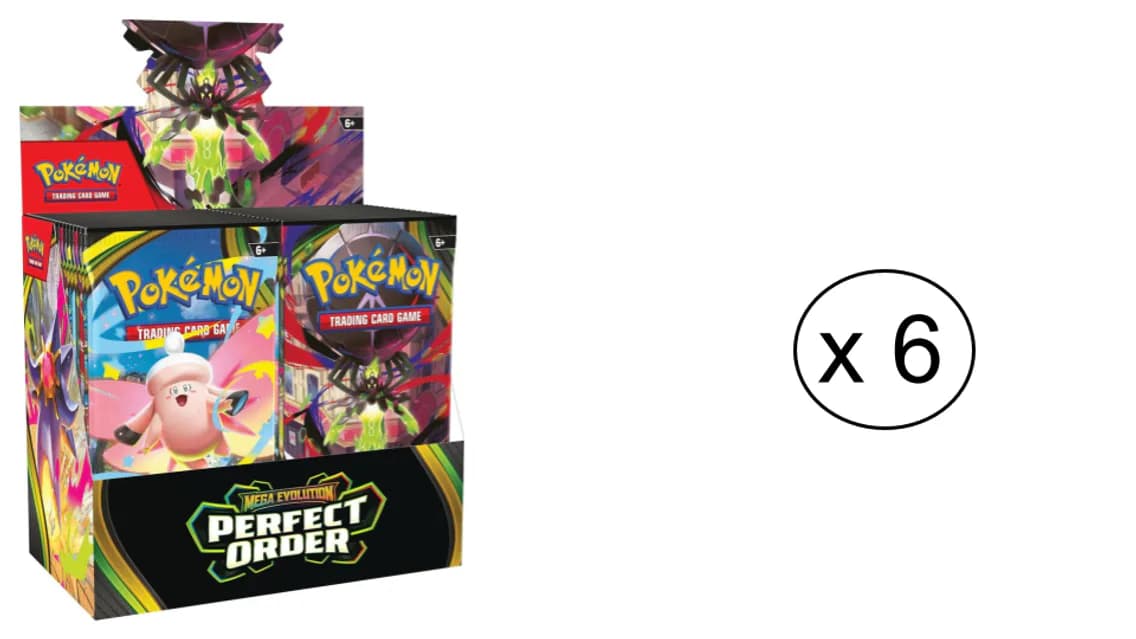 ME03 Perfect Order Booster Booster Box Case (6 BB), 
