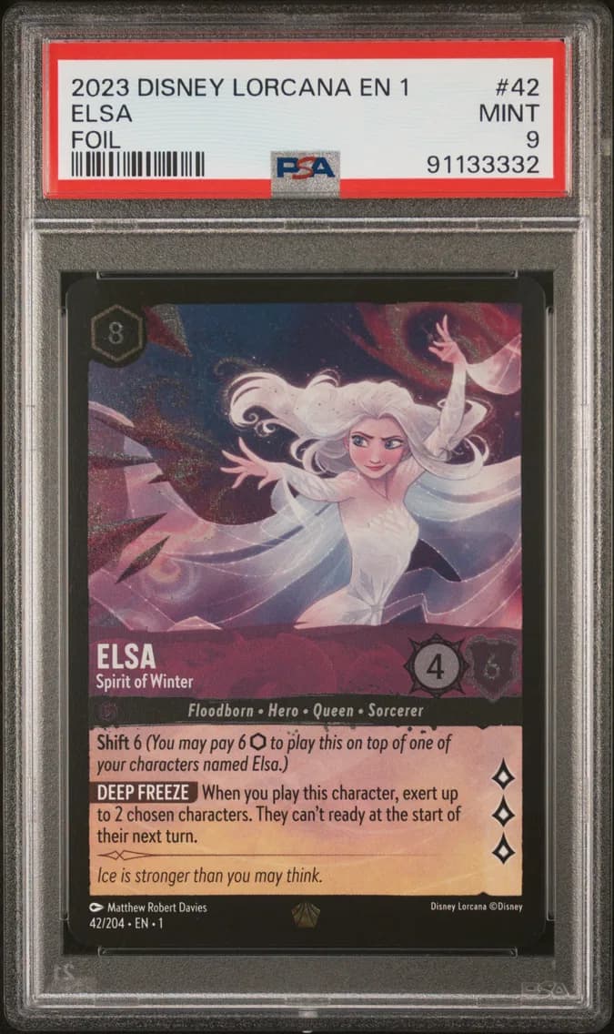 Elsa - Spirit of Winter, PSA 9