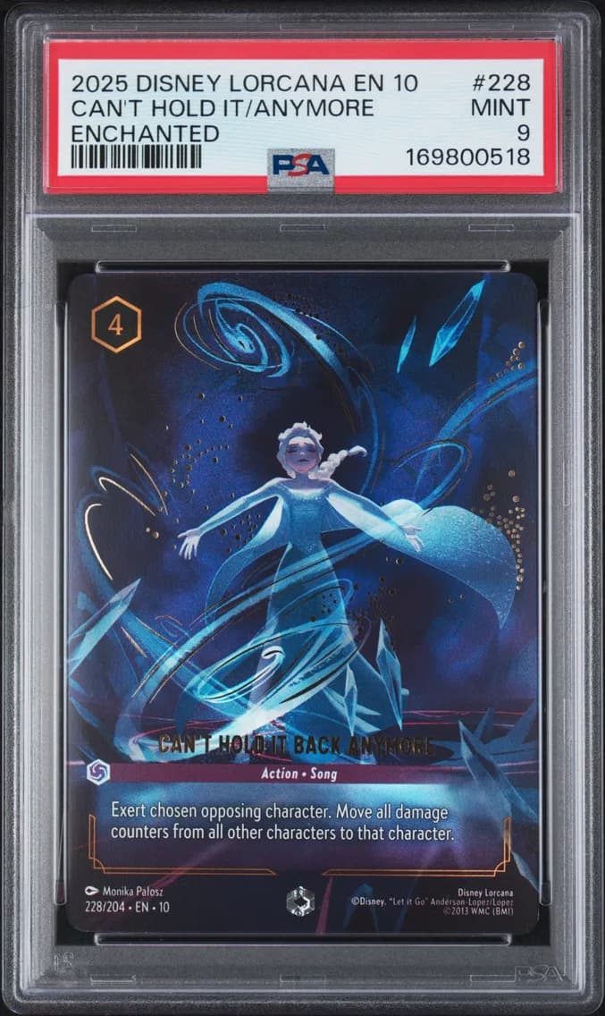 Can't Hold It Back Anymore, PSA 9