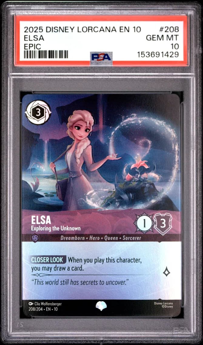 Elsa - Exploring the Unknown, PSA 10