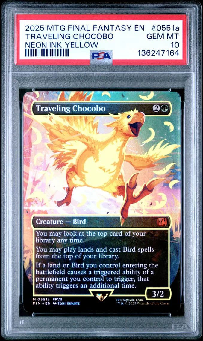 Traveling Chocobo, PSA 10