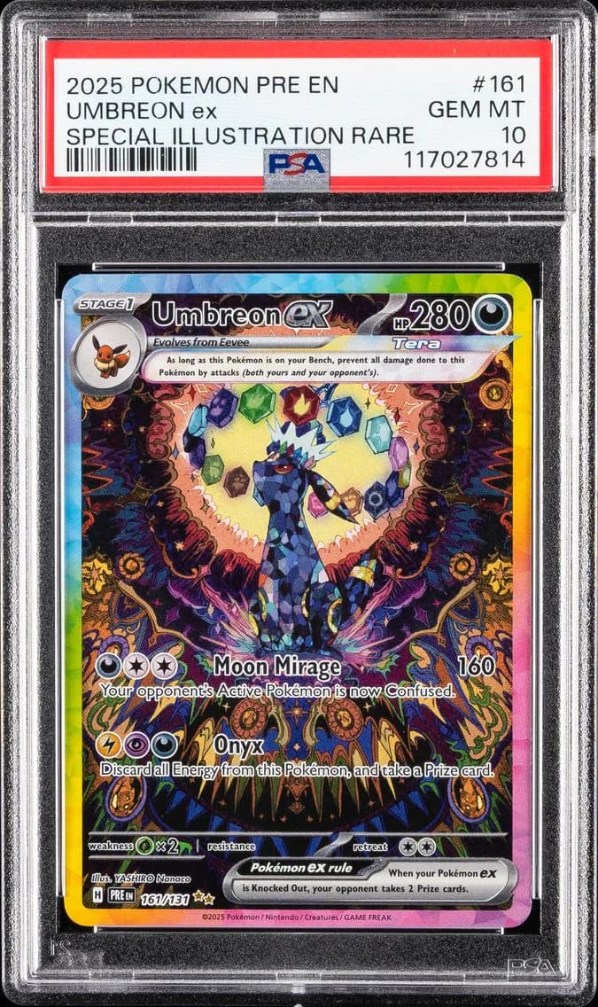 Umbreon ex SIR, PSA 10