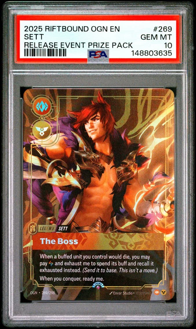 Sett - the Boss, PSA 10