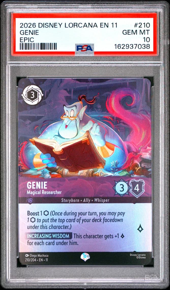 Genie - Magical Researcher, PSA 10
