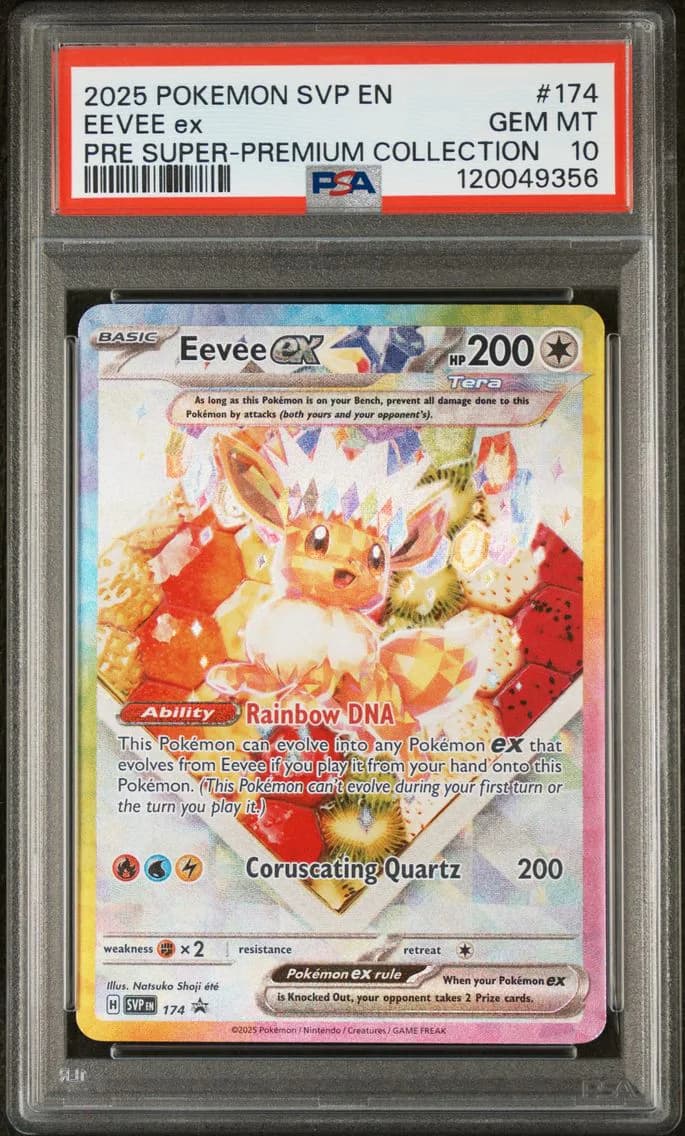 Eevee EX, PSA 10