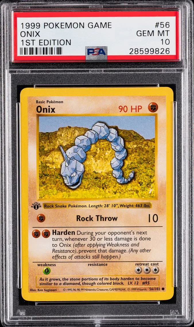 Onix 1st Edition, PSA 10