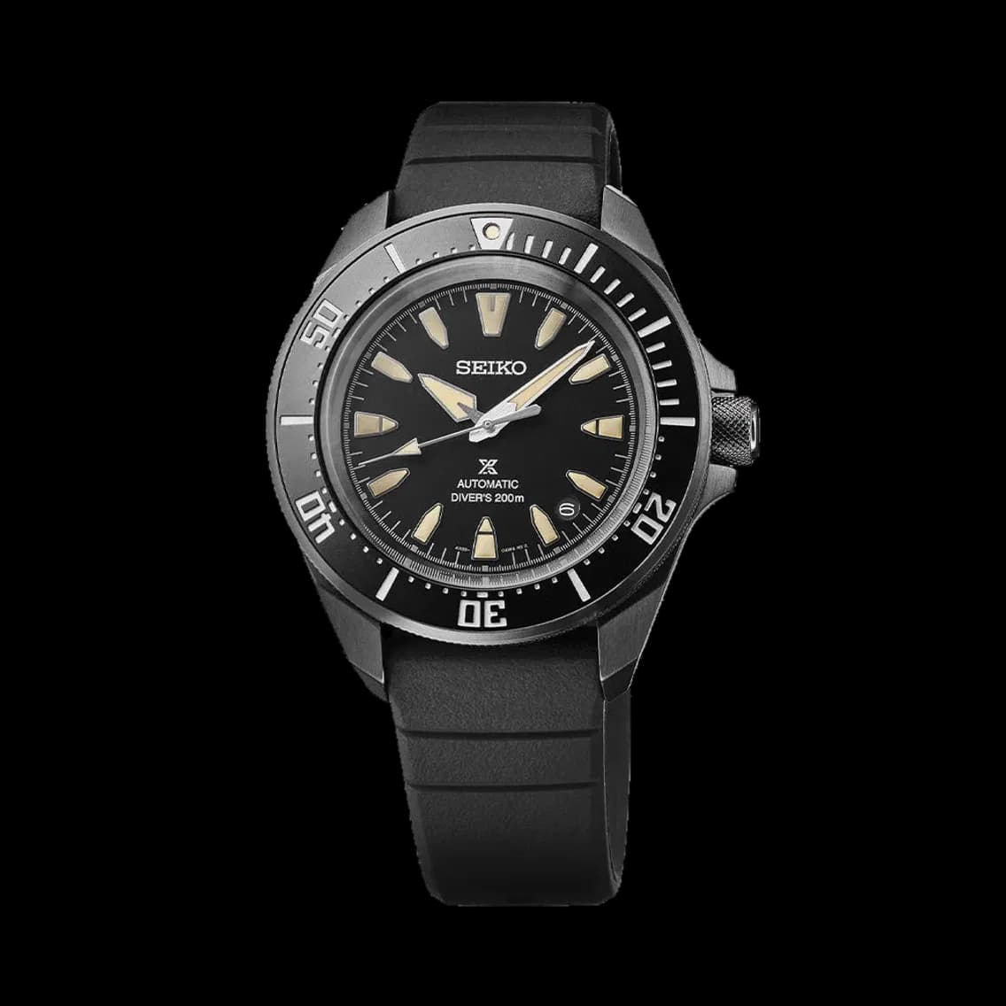 Seiko SRPL15 Prospex Samurai Diver 41.7mm - Black on Rubber Strap, TEDDY BALDASSARRE 10