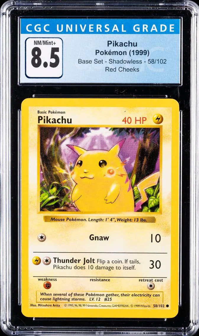 Pikachu, CGC 8.5