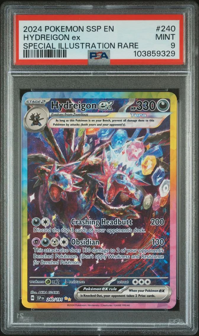 Hydreigon EX, PSA 9
