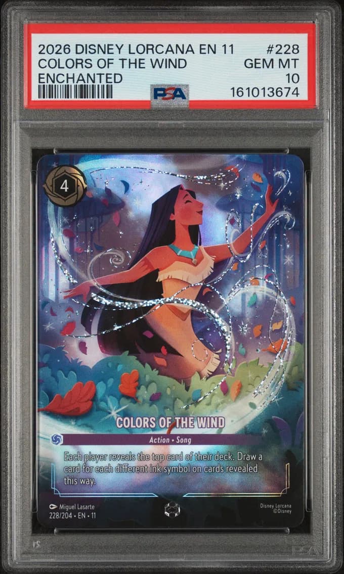 Colors of the Wind, PSA 10