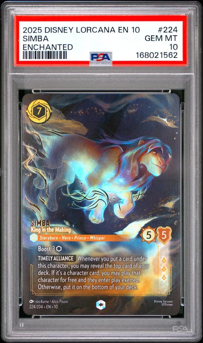 Simba - King in the Making, PSA 10