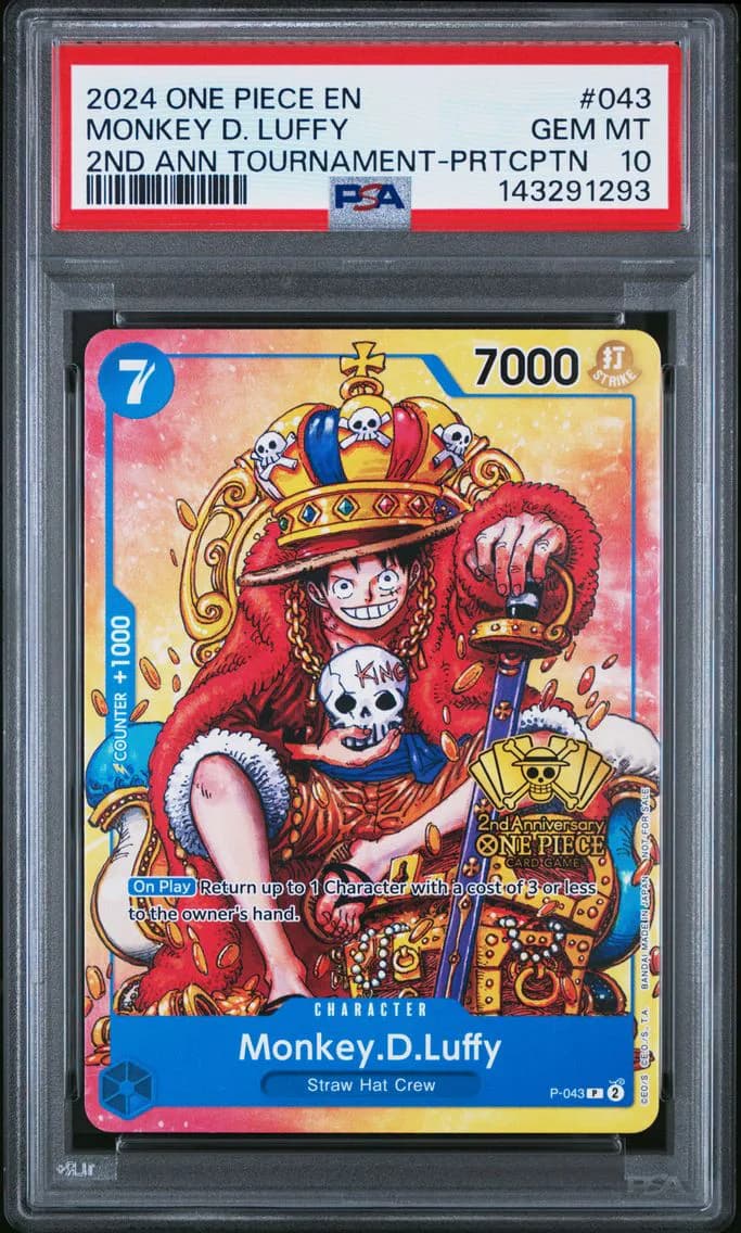 Monkey D. Luffy, PSA 10
