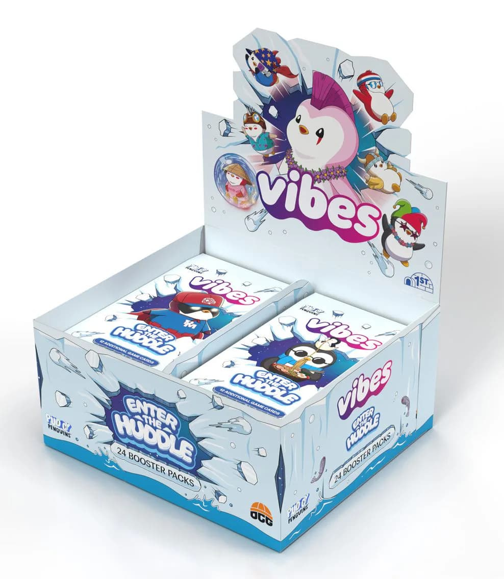 Pudgy Penguins Vibes Enter the Huddle 1st Edition, 