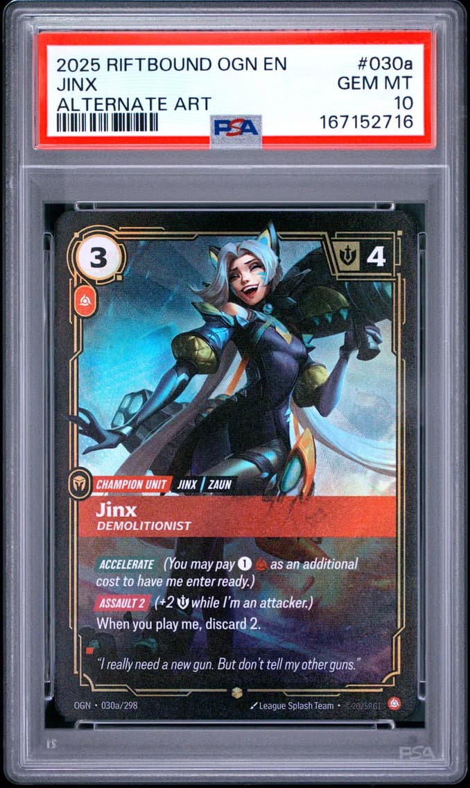 Jinx - Demolitionist, PSA 10