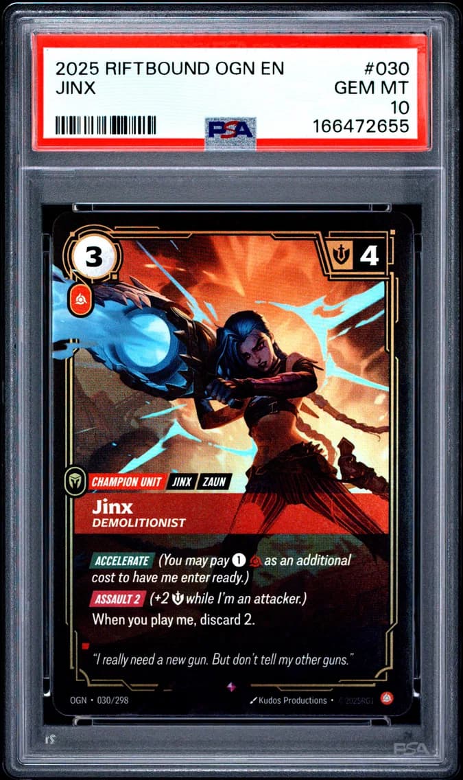 Jinx - Demolitionist, PSA 10