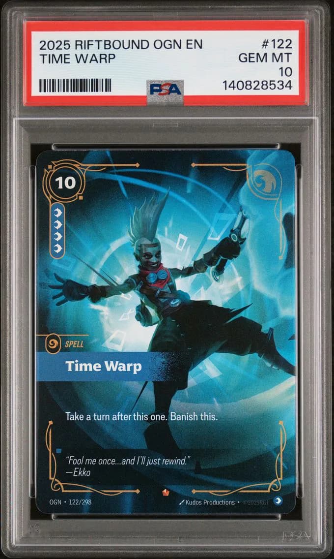 Time Warp, PSA 10
