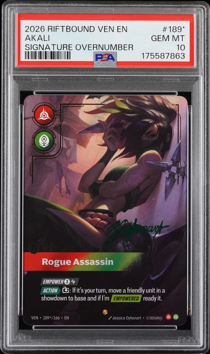 Akali - Rogue Assassin, PSA 10