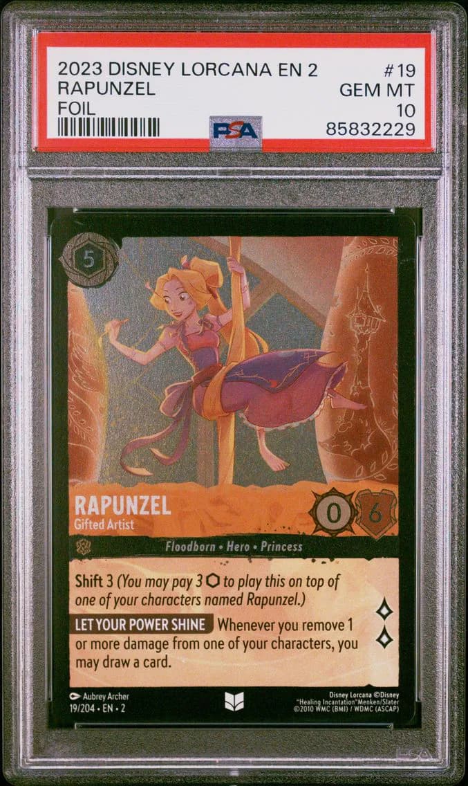 Rapunzel - Gifted Artist, PSA 10