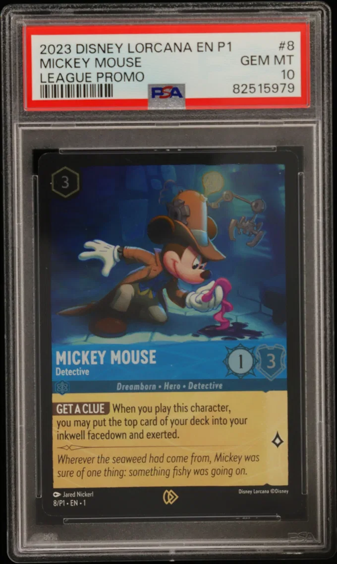 MICKEY MOUSE, PSA 10