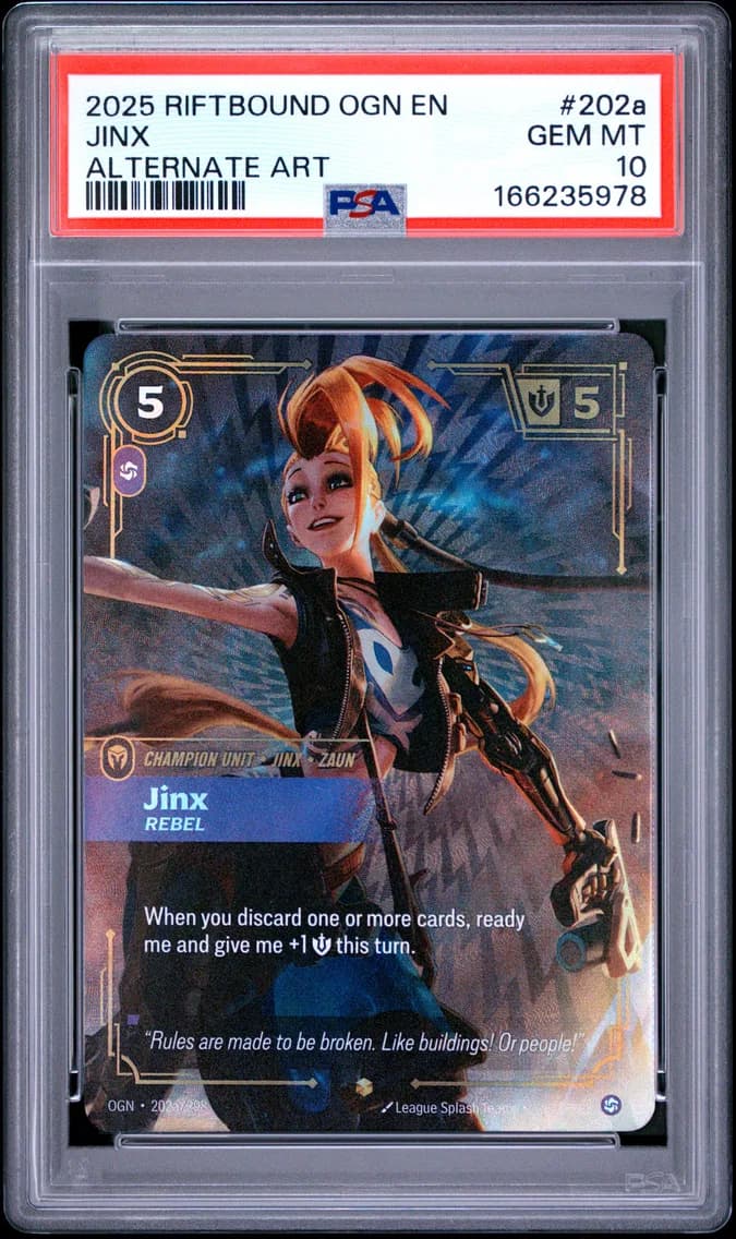 Jinx - Rebel, PSA 10