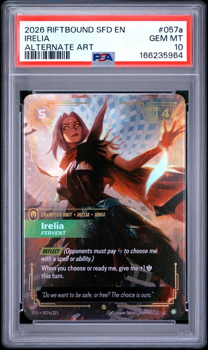Irelia - Fervent, PSA 10