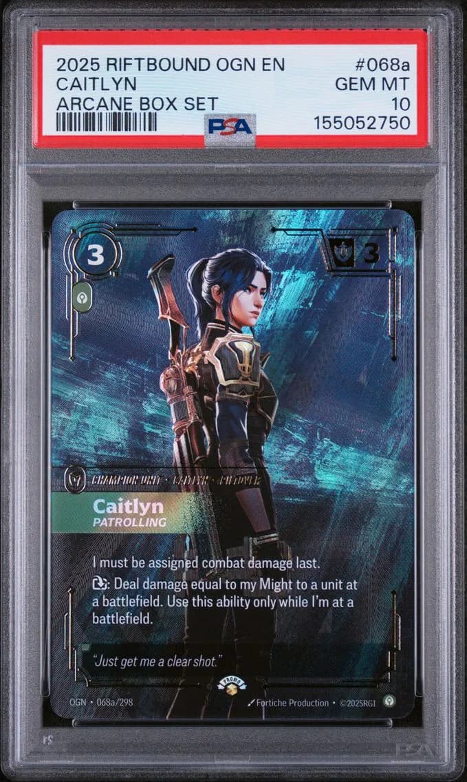 Caitlyn - Patrolling, PSA 10