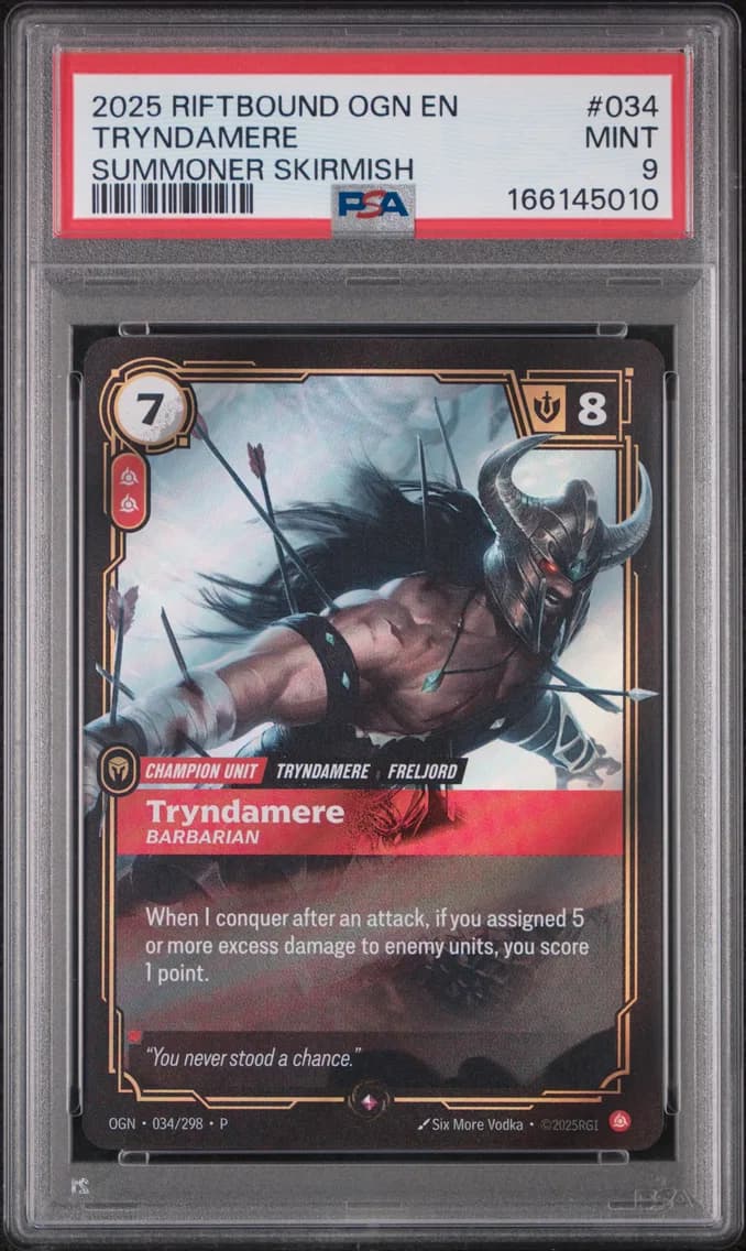 Tryndamere - Barbarian, PSA 9