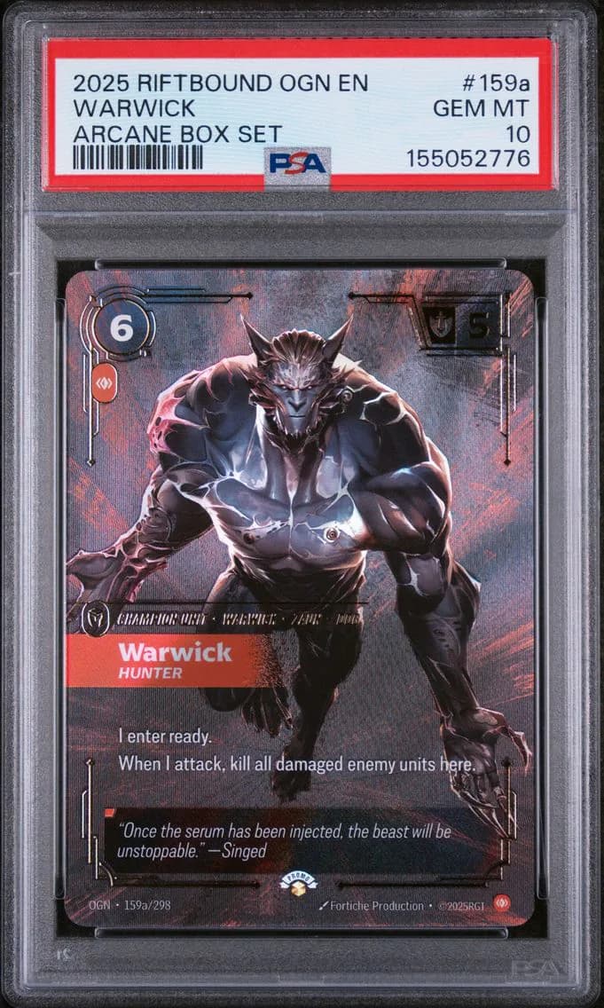 Warwick - Hunter, PSA 10