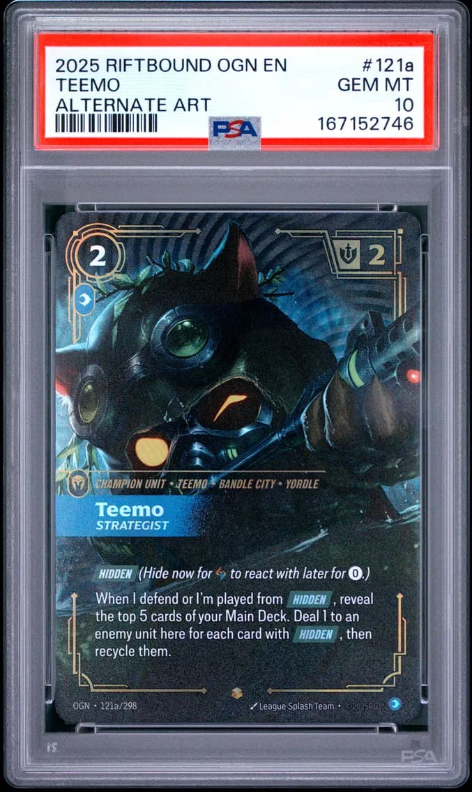 Teemo - Strategist, PSA 10