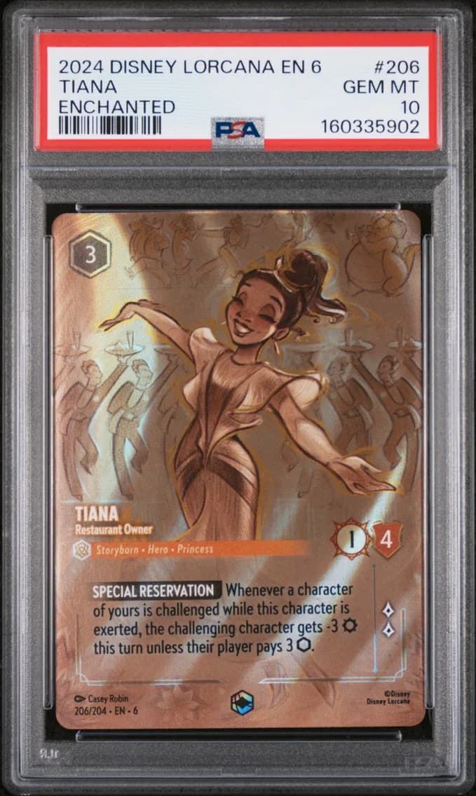 Tiana - Restaurant Owner, PSA 10