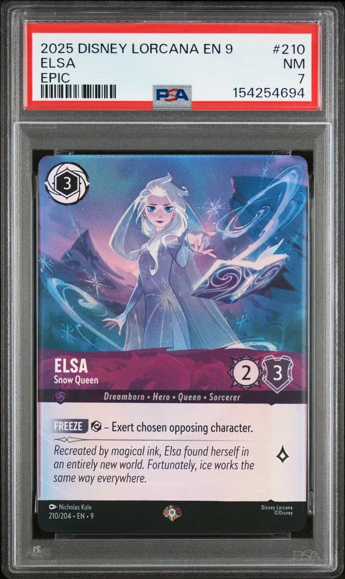 Elsa - Snow Queen, PSA 7