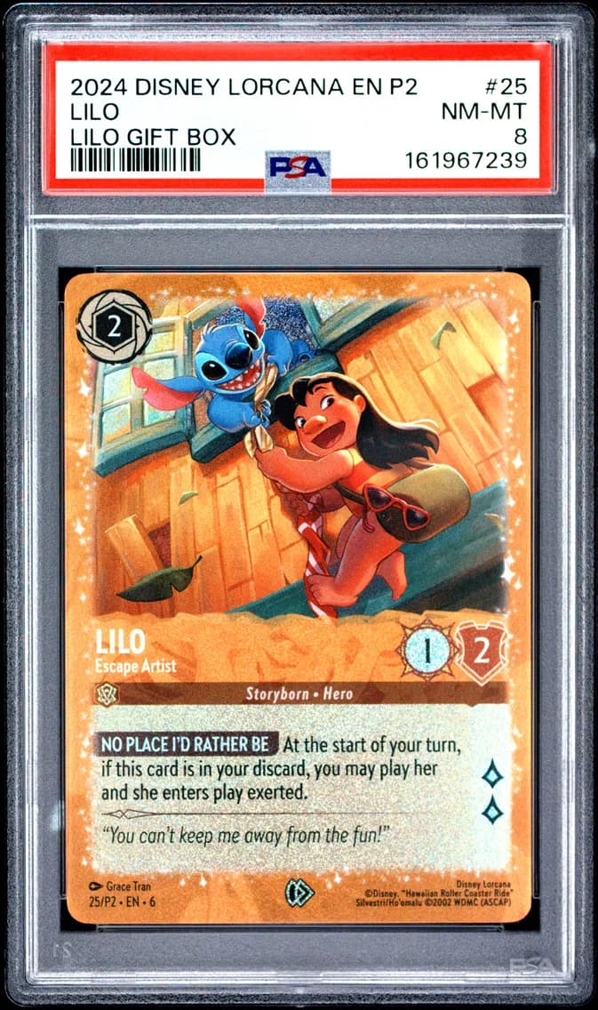 Lilo - Escape Artist, PSA 8