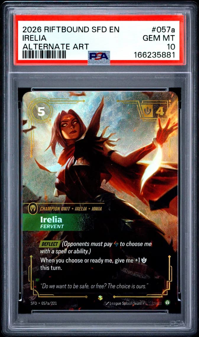 Irelia - Fervent, PSA 10
