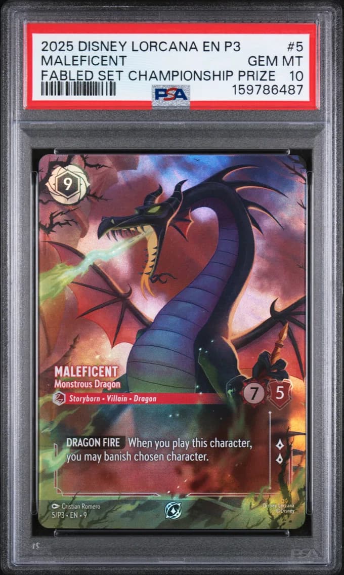 Maleficent - Monstrous Dragon, PSA 10