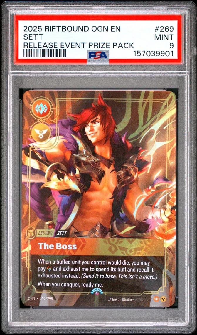 Sett - the Boss, PSA 9