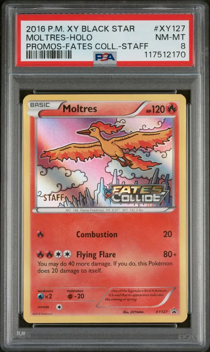 Moltres-Holo, PSA 8