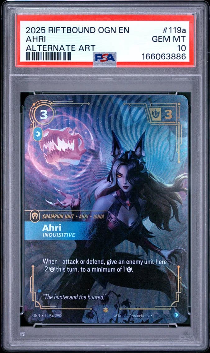Ahri - Inquisitive, PSA 10