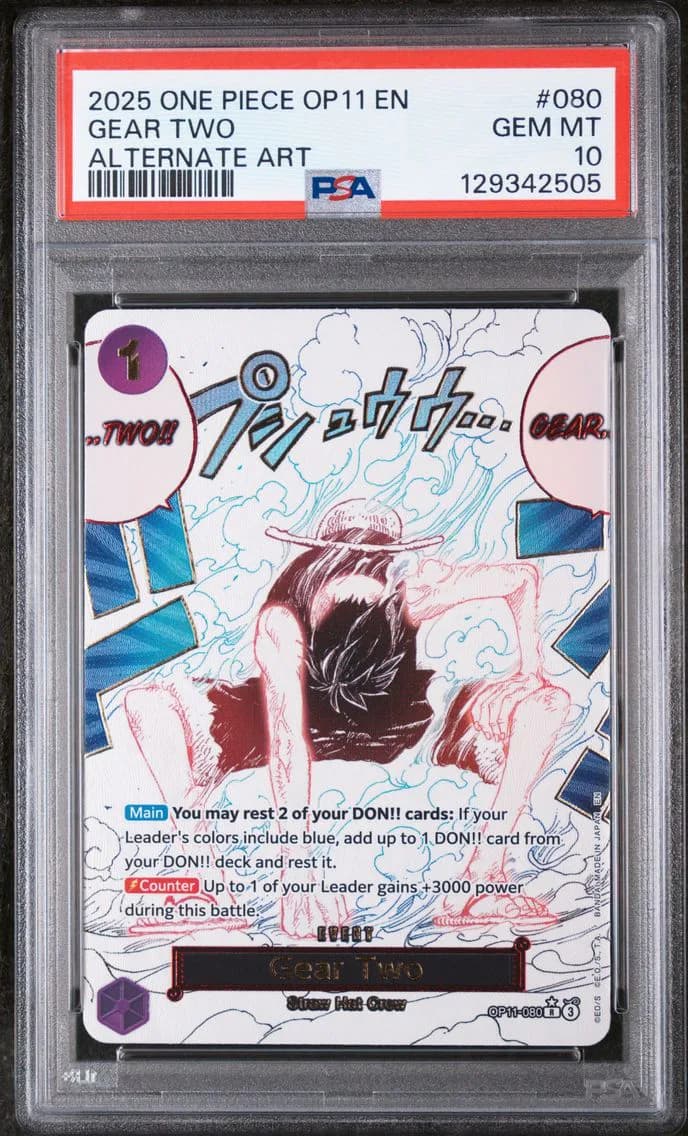 Gear Two, PSA 10